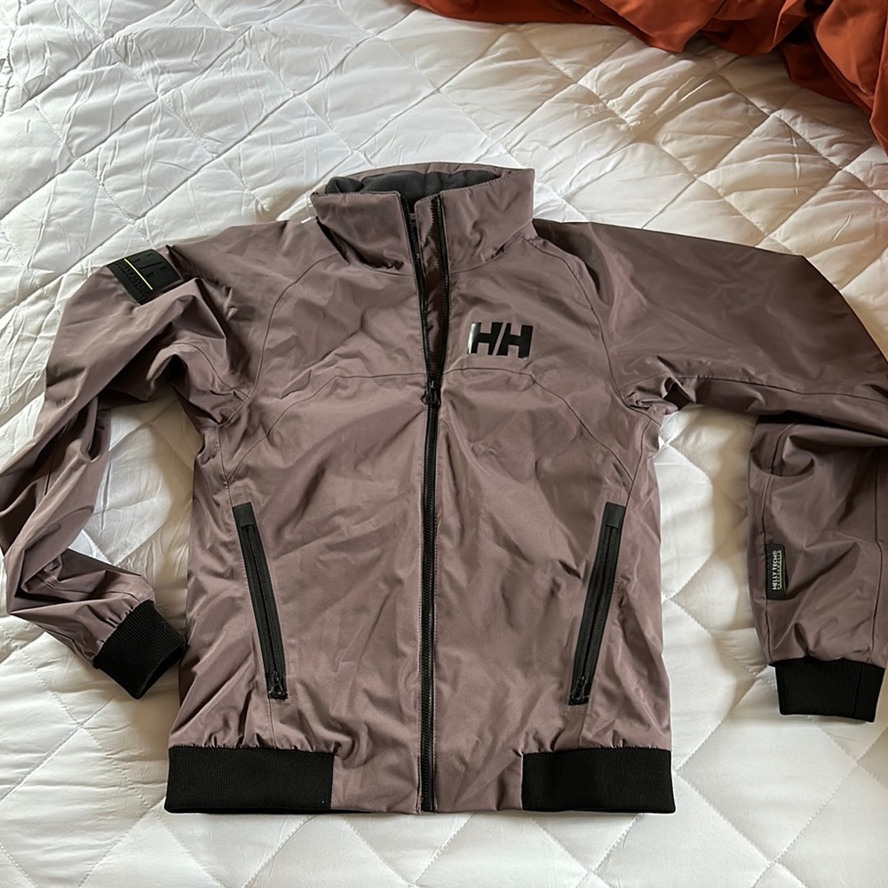 Helly Hansen - Girls Purple and Black Ski Jacket